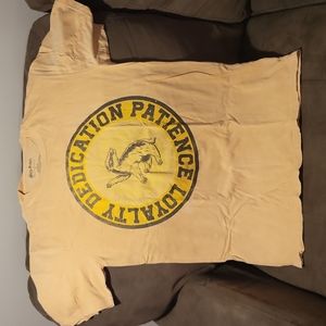 Hufflepuff tee - patience, loyalty, dedication